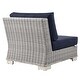 preview thumbnail 26 of 41, Conway Outdoor Patio Wicker Rattan 5-Piece Sectional Sofa Furniture Set