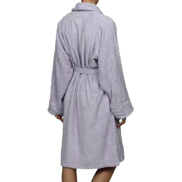 Superior Luxurious 100-percent Combed Cotton Unisex Terry Bath Robe