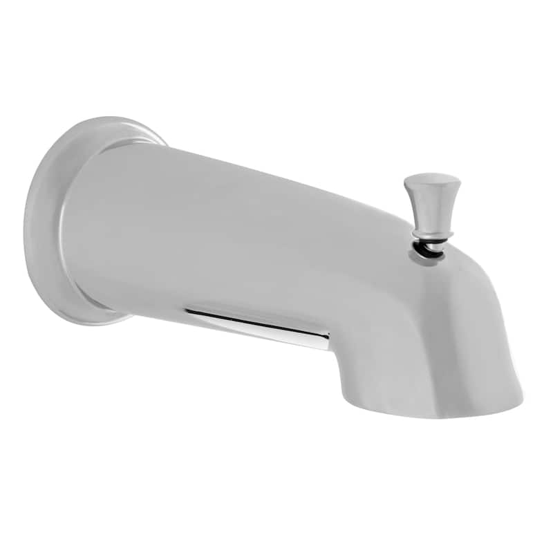 SAFAVIEH Solea Almyra Round Bathtub And Shower Faucet Set with Slim Lever Handle - 6Wx6Dx13H