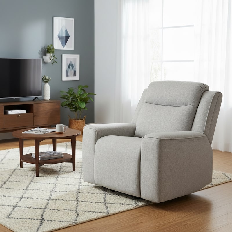 Amelia Contemporary Upholstered Recliner Chair