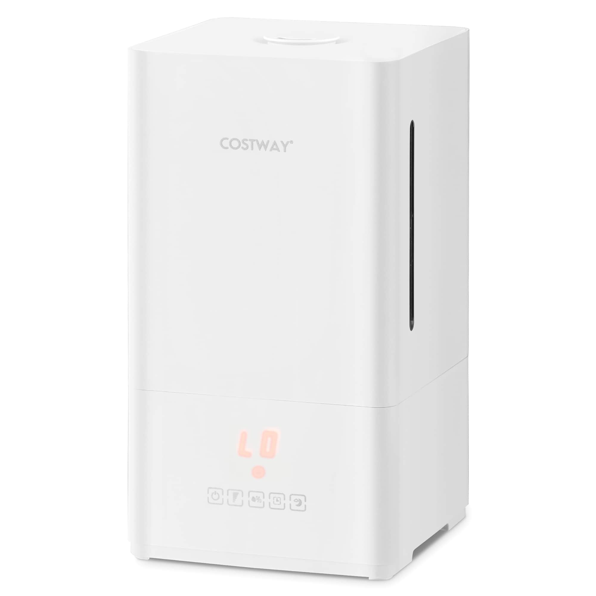 4L Ultrasonic Humidifier with 2 Mist Levels 12H Timer Sleep Mode