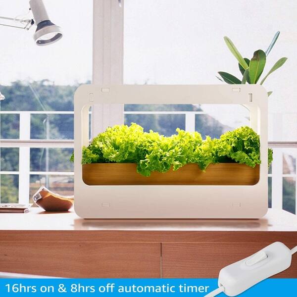 Plant Grow Garden Light, Horticulture LED Lighting with Timer ...