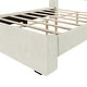 preview thumbnail 5 of 23, Max and Lily Full-Size Upholstered Bed with Rectangular Headboard