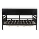 preview thumbnail 21 of 34, Full Daybed with Drawers & Shelf - Elegant Multi-Functional Style