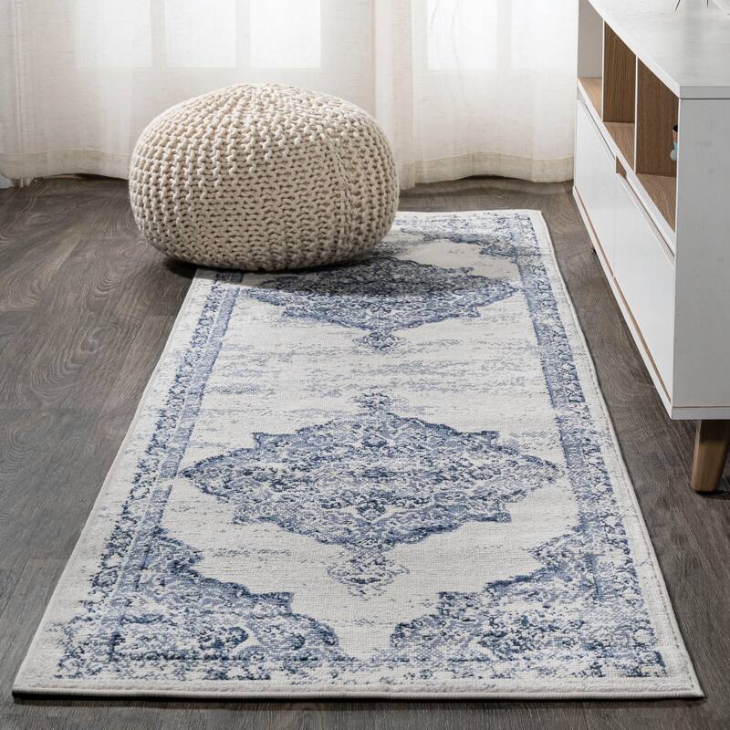 JONATHAN Y Rosalia Ornate Medallion Modern Area Rug