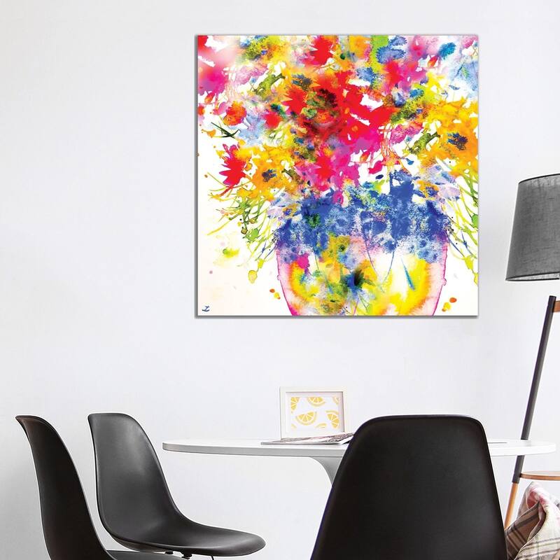 iCanvas "Morning Flowers" by Zaira Dzhaubaeva Canvas Print - 37x37x1.5