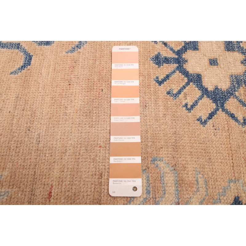 ECARPETGALLERY Hand-knotted Finest Ghazni Tan Wool Rug - 9'4 x 13'8