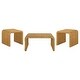 preview thumbnail 29 of 31, Cahya Rattan Coffee and End Table Set