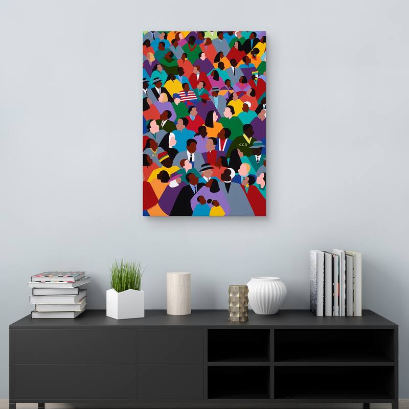 How Long Not Long by Synthia SAINT JAMES Canvas Art Print