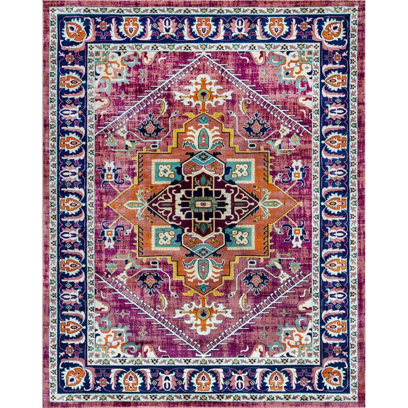 Genesis Bohemian & Eclectic Medallion Indoor Area Rug
