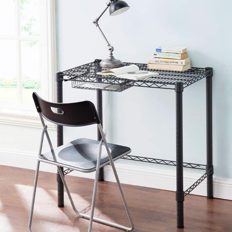 Suprima® Heavy Duty Carbon Steel Desk - Compact Size by DormCo