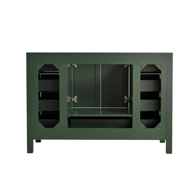 PROOX 54inch Freestanding Bathroom Vanity w Engineered Counter Top Cearmic Sink