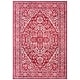 preview thumbnail 73 of 90, SAFAVIEH Brentwood Myrtice Oriental Medallion Rug 2' x 4' - Red/Ivory - Rectangle