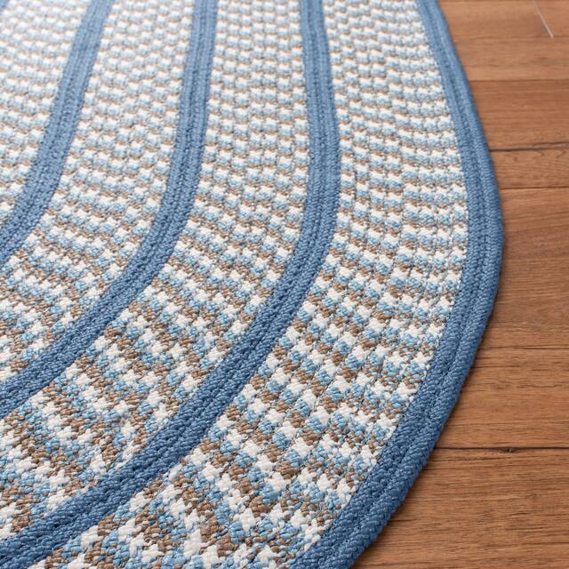 SAFAVIEH Handmade Braided Levina Country Rug