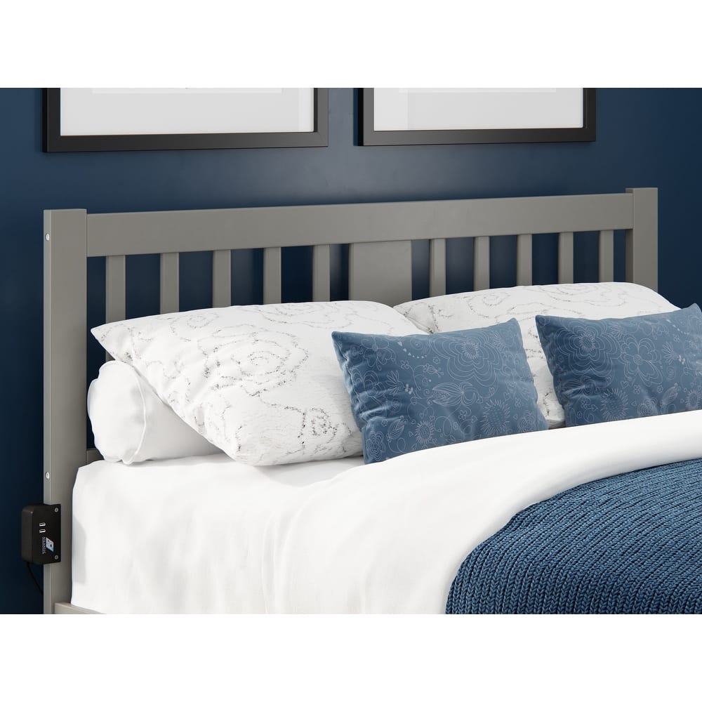 AFI Tahoe Slatted Wood Headboard