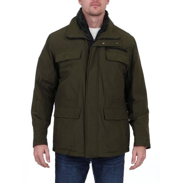 Shop Weatherproof Mens Parka Coat Winter Techno Cotton Overstock