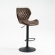 preview thumbnail 20 of 27, HOMYKA Swivel Adjustable Height Stool Set of 4