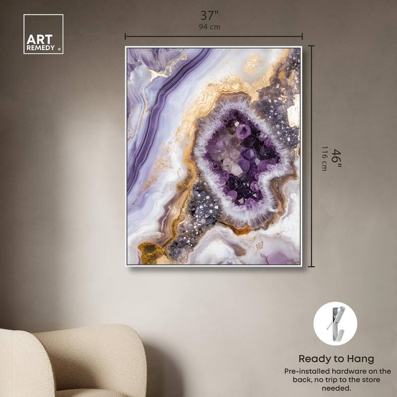 Amethystine Dream II Canvas by Art Remedy