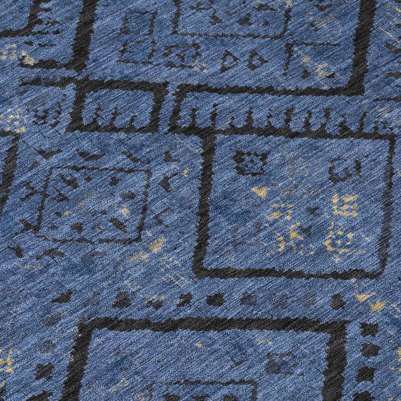 Machine Washable Indoor/ Outdoor Global Andes Chantille Rug