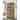 Adina 77-inch Tall Display Cabinet Distressed Light Brown - 35.00'' x 17.75'' x 76.50''