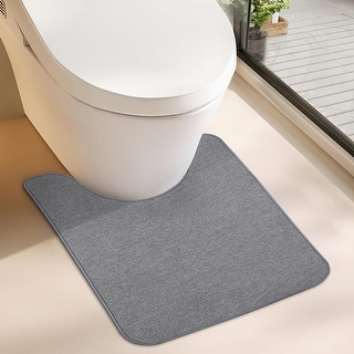 Uti Rugs Toilet Rugs U Shaped Bathroom Rug - Bed Bath & Beyond - 42511428