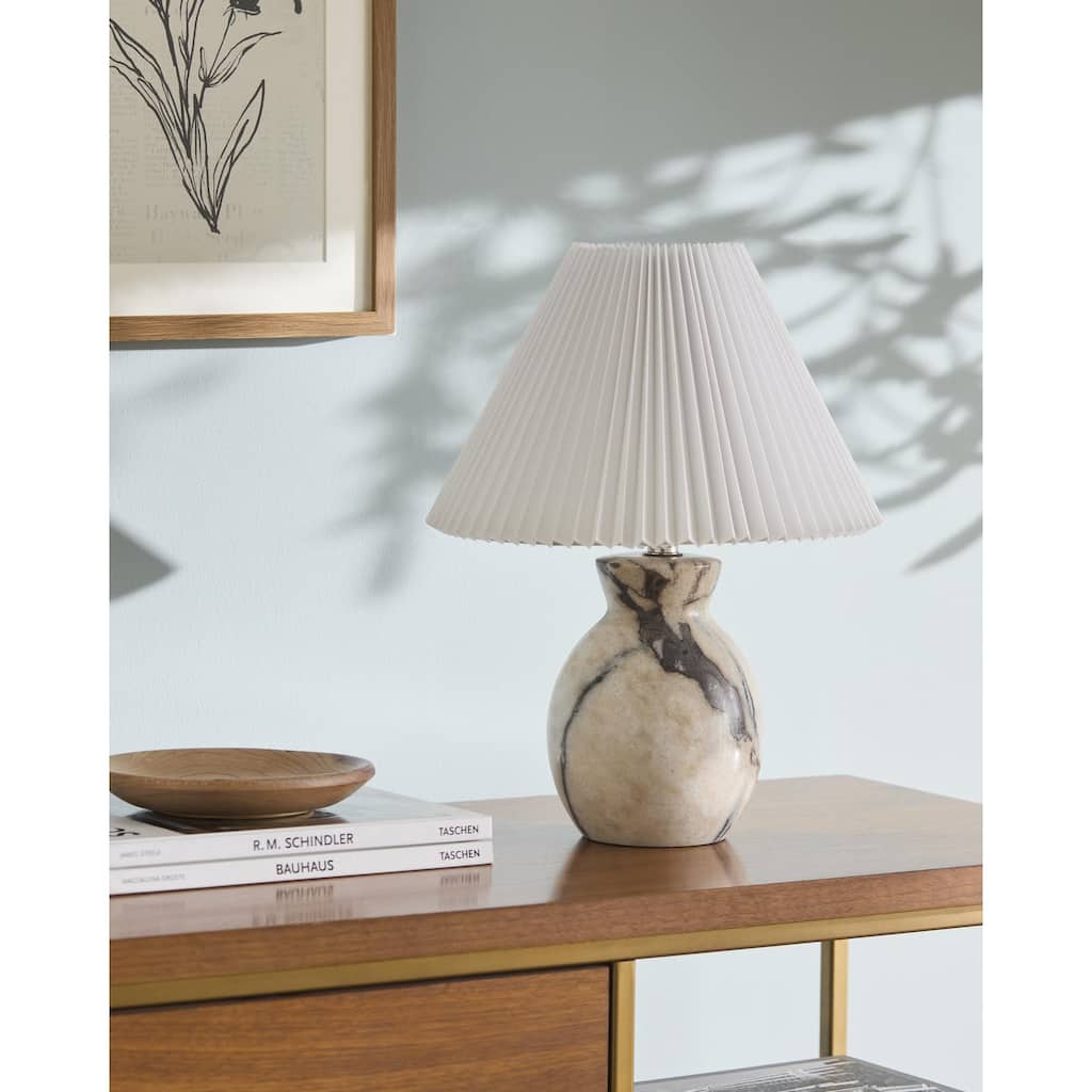 Livabliss Cerava Traditional Accent Table Lamp - 15"H x 12"W x 12"D