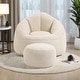preview thumbnail 69 of 101, Microfiber High-Density Foam Bean Bag Lounge Chairs with Removable Footrest