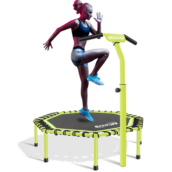 Workout trampoline with handle best sale