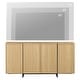 preview thumbnail 47 of 45, WAMPAT Buffet Cabinets, Modern Sideboard with Large Storage Space and T-Shaped Legs for Dinning Room, Kitchen