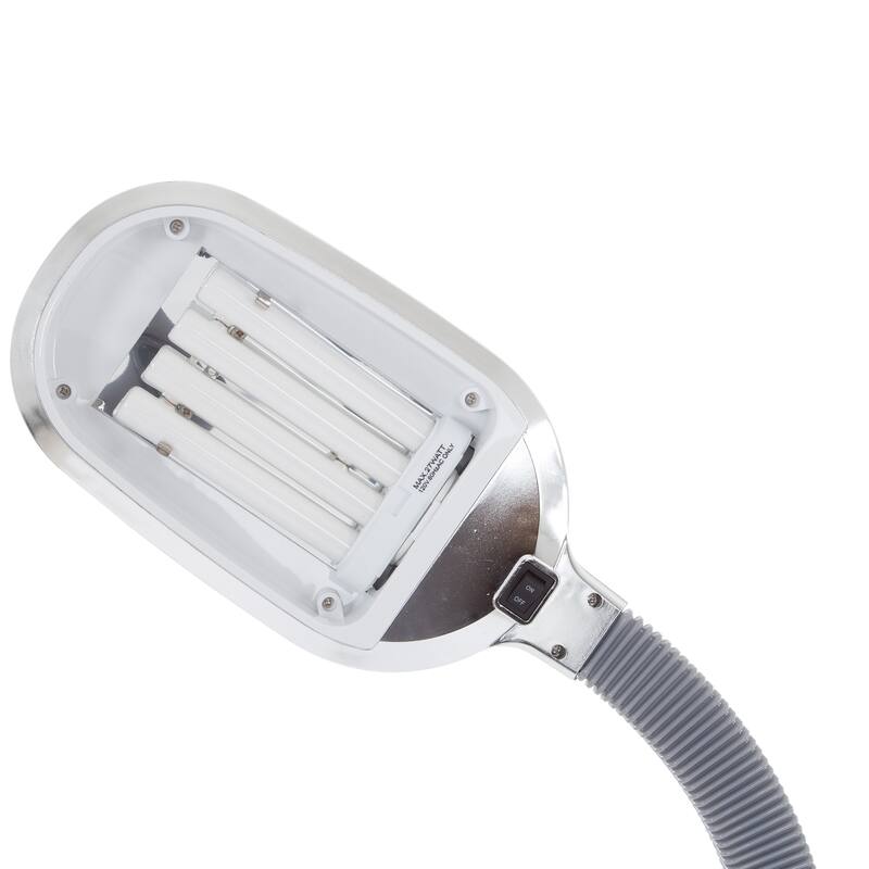 Adjustable Natural Daylight Floor Lamp with Bendable Neck