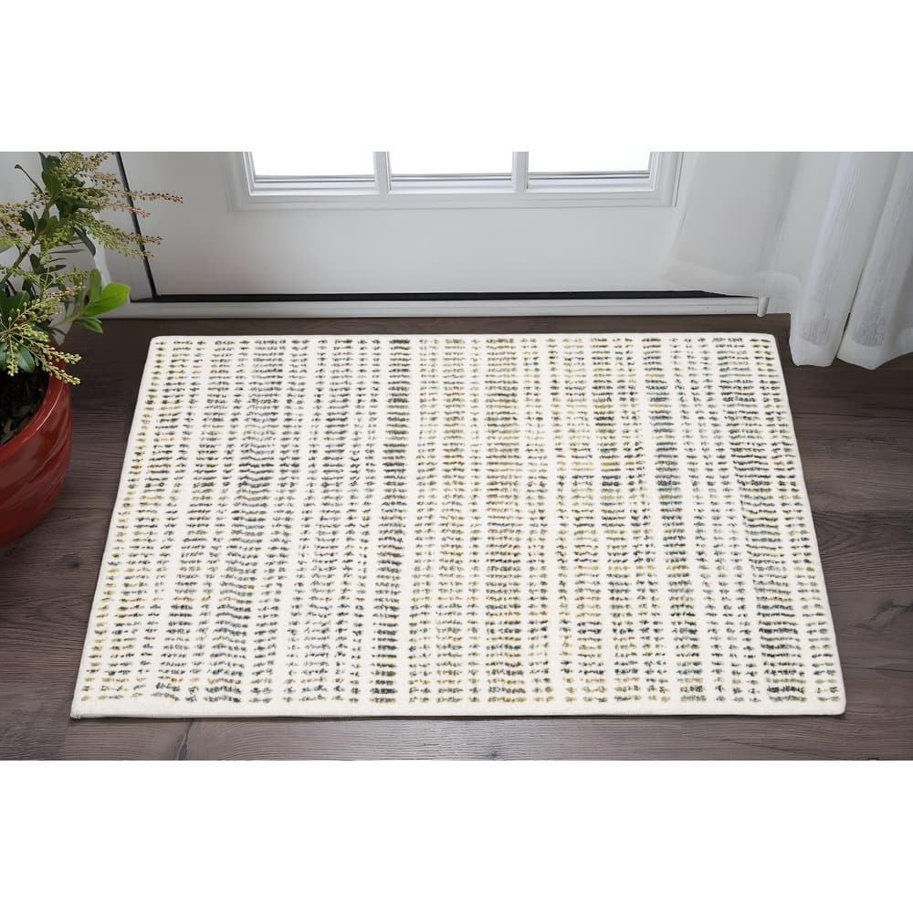 HomeRootsStriped Industrial Runner Area Rug