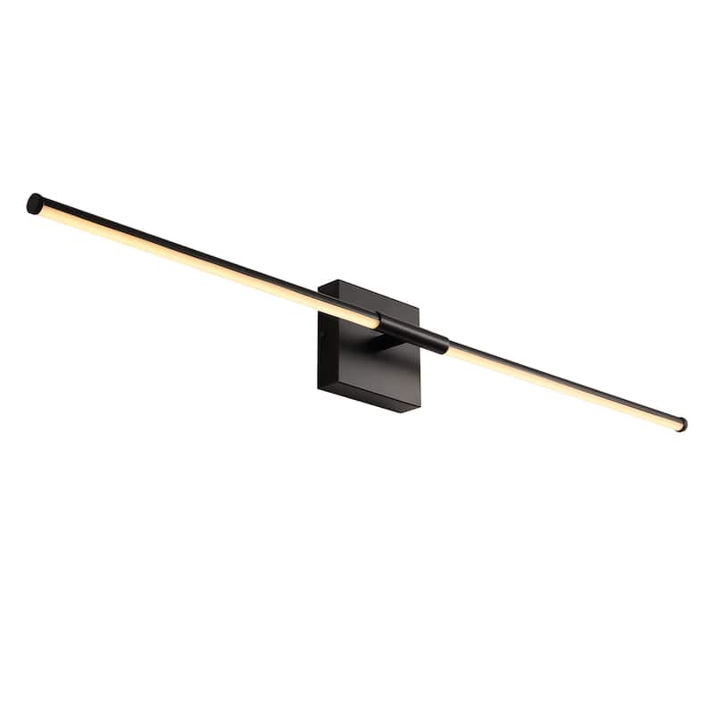 28" Dimmable Integrated LED Metal Wall Sconce, by JONATHAN Y