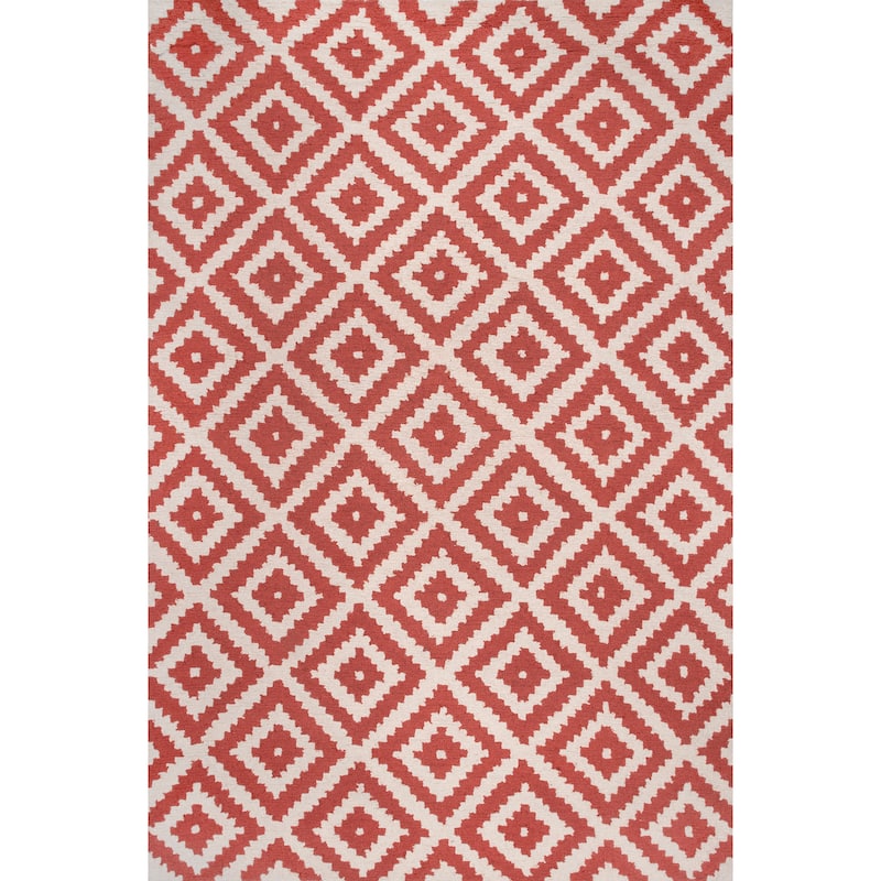 Nuloom Kellee Hand Tufted Geometric Wool Area Rug