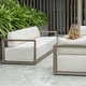 preview thumbnail 6 of 12, Uttermost Remsen Outdoor Gray Sofa