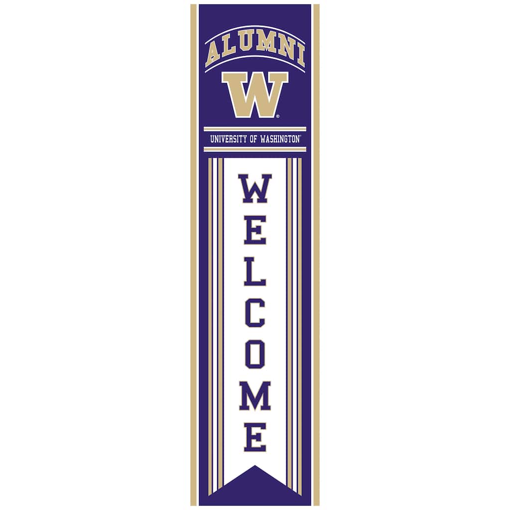 47" Porch Leaner Welcome Wall Sign, University of Washington