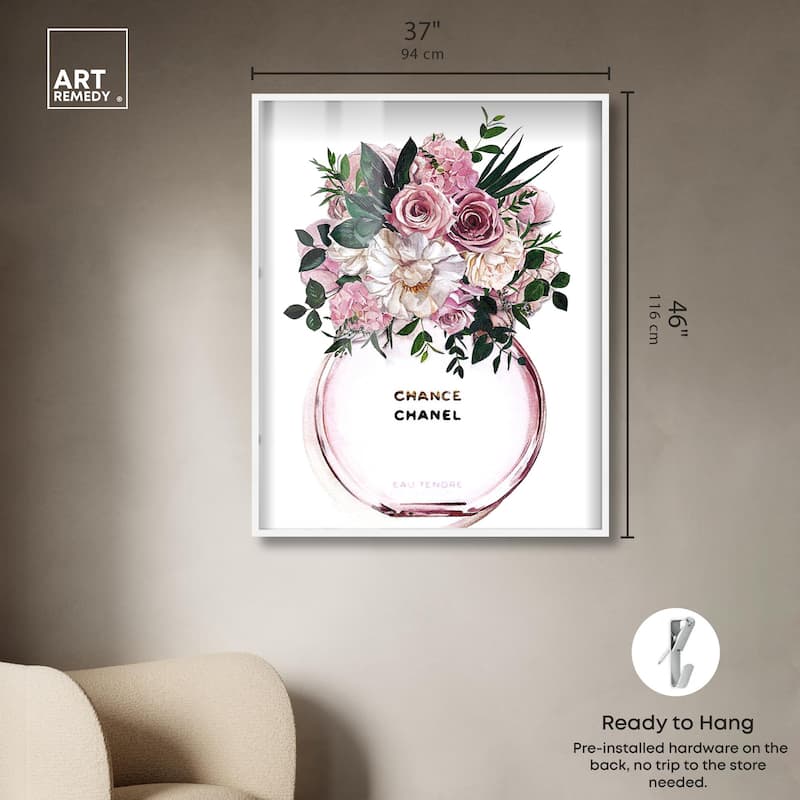 Floral Chance Fragrance Shadowbox by Art Remedy