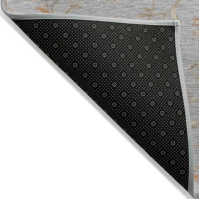 HomeRoots Floral Traditional Rectangle Outdoor Rug