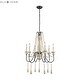 preview thumbnail 2 of 0, Elk Home Sommieres Antique French Cream Metal 6 Light Chandelier