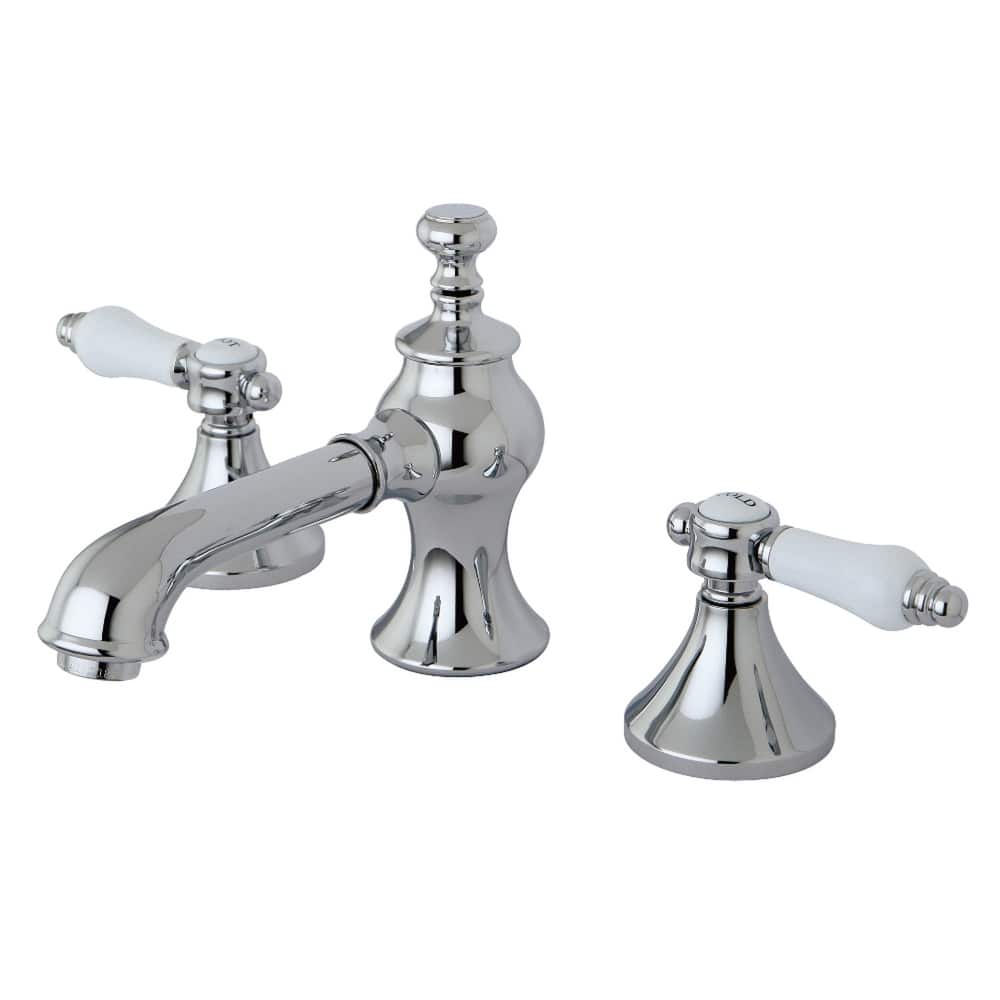 Bel-Air Widespread Bathroom Faucet with Brass Pop-Up