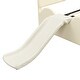 preview thumbnail 10 of 9, Beige Full PU Upholstered Platform Bed with Children's Slide