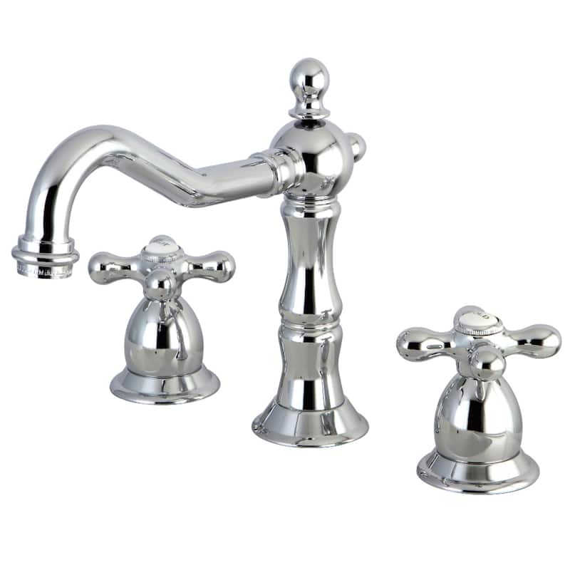 Heritage 8 in. Widespread Bathroom Faucet - Polished Chrome