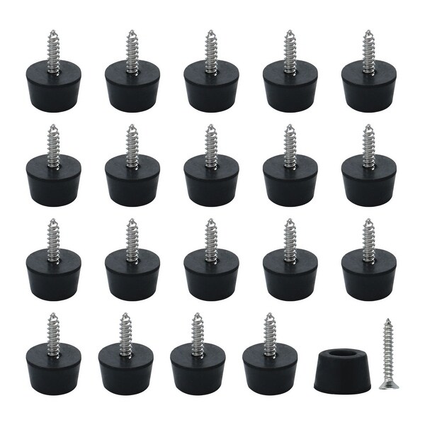 20pcs Rubber Feet Per Furniture Floor Protector Pad With 20pcs Rubber Feet Per Furniture Floor Protector Pad With S D21x17xh12mm