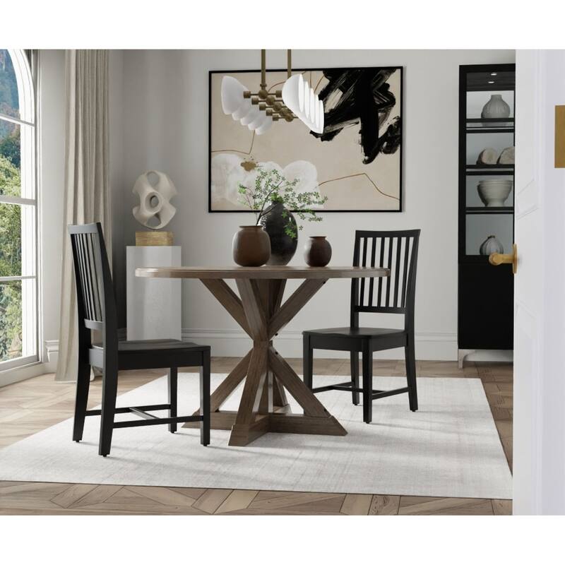 Hudson Traditional Slat Back Dining Chair