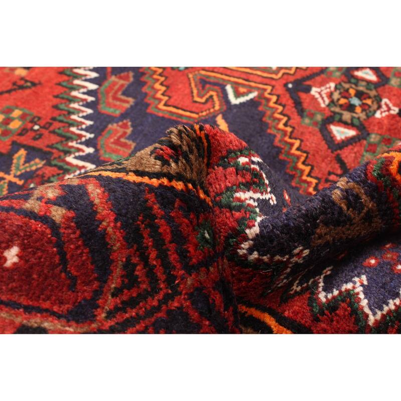 ECARPETGALLERY Hand-knotted Anadol Red Wool Rug - 4'3 x 6'8