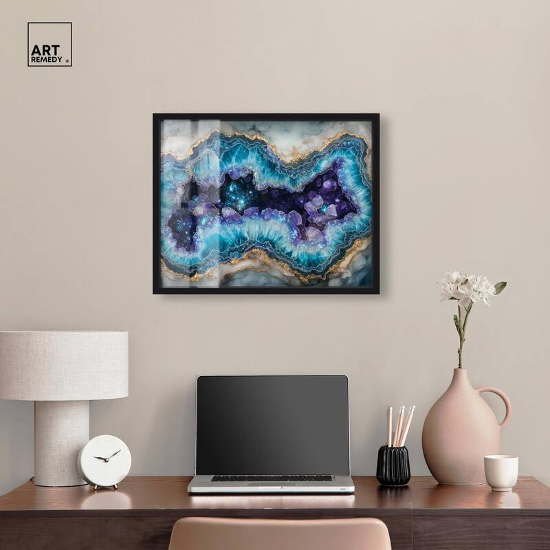 Stellar Shard Core Shadowbox by Art Remedy