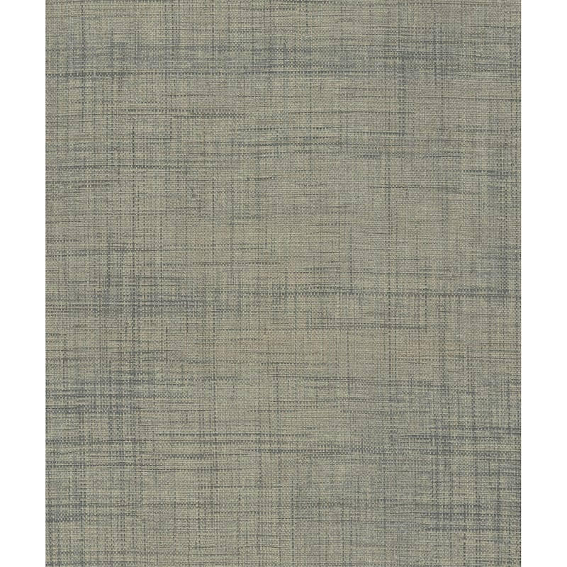 A-Street Prints Cheng Light Grey Woven Grasscloth Wallpaper