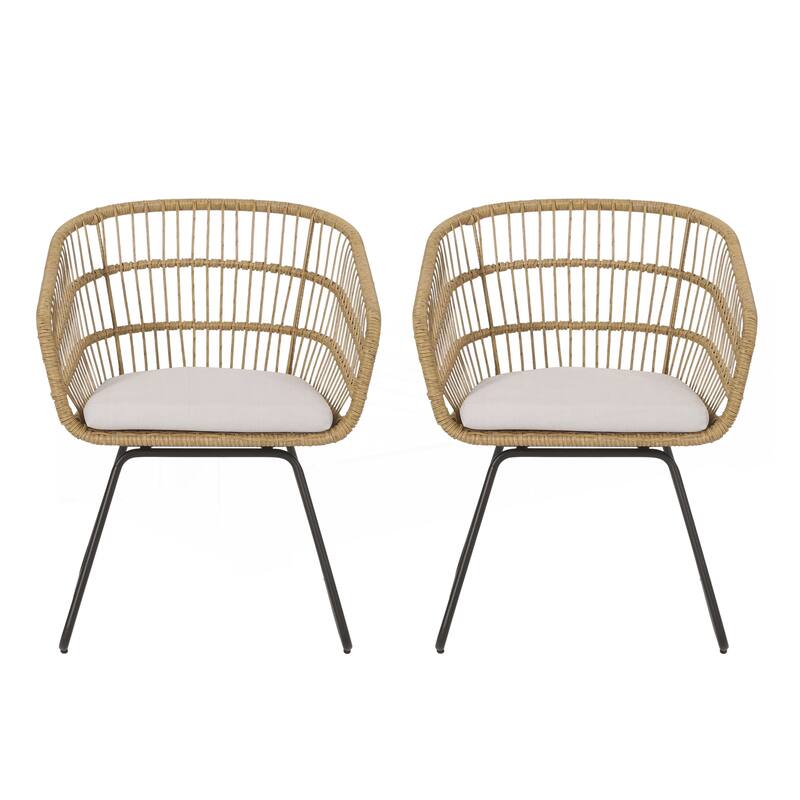 2PCS Chair with 2 Cushions