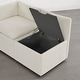 preview thumbnail 55 of 58, Spruce & Spring Modern 74" L-Shaped Dining Bench with Storage, Corner Breakfast Nook Banquette Bench
