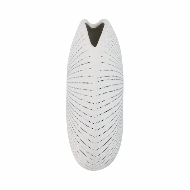 Ceramic Decorative Vase Modern Design Unique Dotted Circular Detailing
