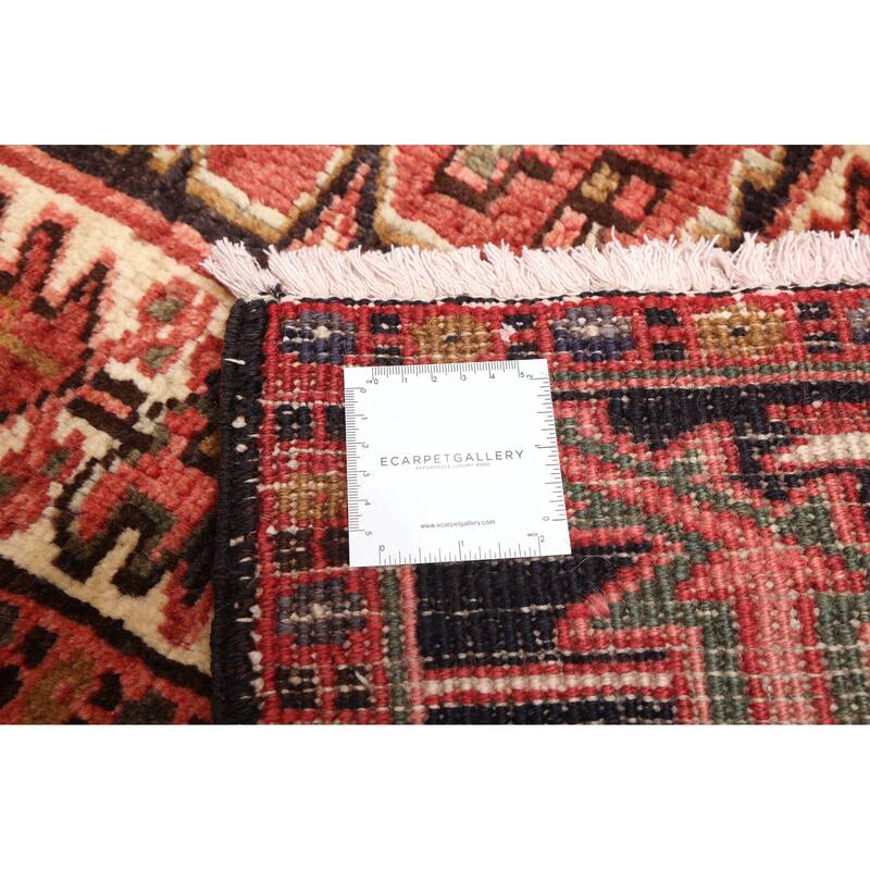 ECARPETGALLERY Hand-knotted Sarabi Dark Red Wool Rug - 8'2 x 11'9